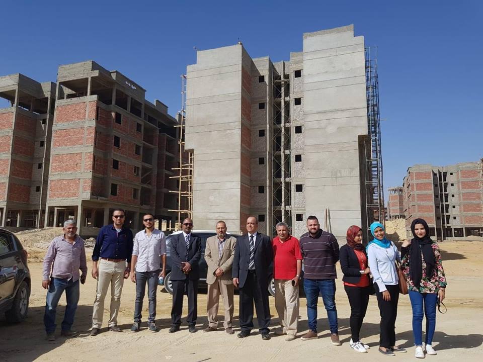 إنطلاق الفوج الرابع من شباب جامعة عين شمس لزيارة مشروع سكن مصر ”القاهرة الجديدة”