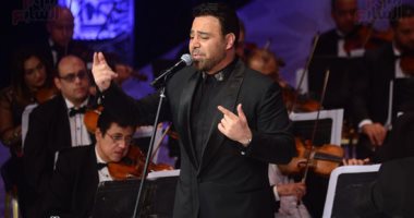 النجم عاصى الحلانى يحلق في سماء مهرجان الموسيقى العربية