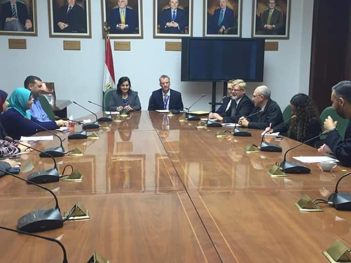 أبو ستيت يبحث مع سفير نيوزيلاندا في مصر سبل التعاون الزراعي