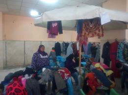 حزب مستقبل وطن ينظم معرضا خيريا للملابس بنادى الجيزة الرياضي