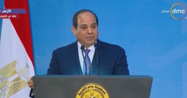 الرئيس السيسى يطالب الأئمة بزيادة الجهد لمواجهة الأفكار الهدامة