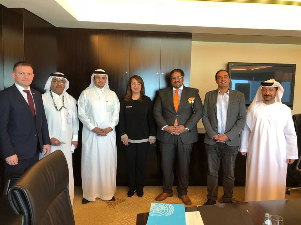 غادة والي تلتقي المدير الإقليمي لمكتب الأمم المتحدة المعني بالمخدرات بالخليج