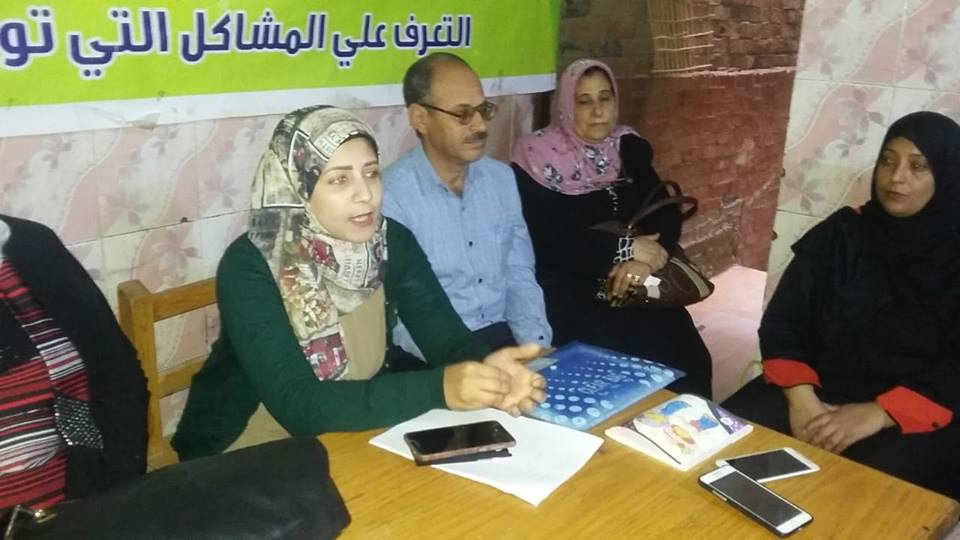القومى للمرأة يبحث الأمور الحياتية بالفيوم