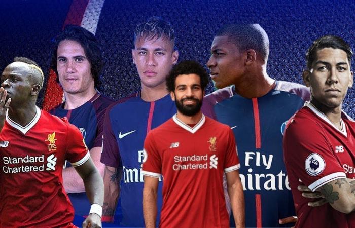 بث مباشر لمباراة ليفربول وباريس سان جيرمان