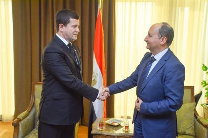 وزير التجارة يبحث مع نظيره التركمانستانى فرص تنمية العلاقات الإقتصادية