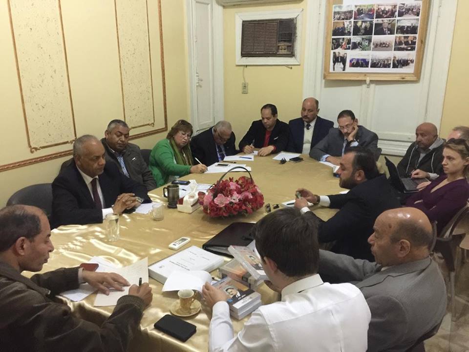 مؤسسة ”محبي مصر” تستقبل وفد الدبلوماسية الشعبية الروسية