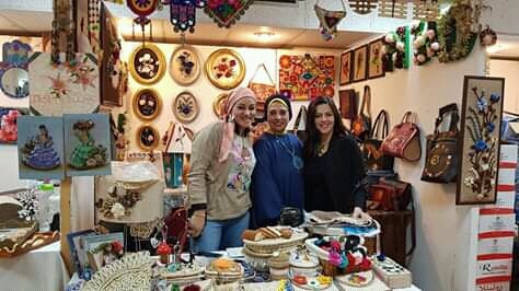 ولاء حسين تؤكد من معرض الاهرام ؛ الست المصرية قادرة على الانتشار و المنافسة