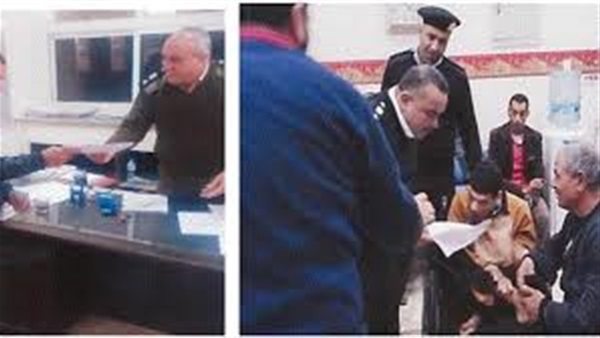 قطاع الأحوال المدنية يستقبل عدد من الأشخاص ذوى الإعاقة