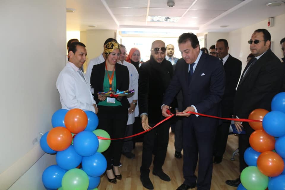 وزير التعليم العالي يفتتح مركز الاطفال ذوى الاحتياجات الخاصة بمستشفى ”سعاد كفافى الجامعى ”
