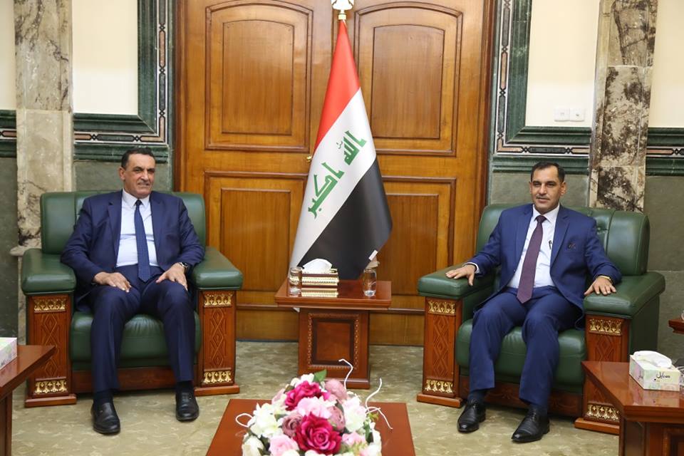 وزير الصناعة العراقية يبحث مع محافظ كركوك واقع الصناعة في المحافظة وسبل تطويره