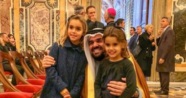 الفنان حسين الجسمى يتفقد أروقة الفاتيكان