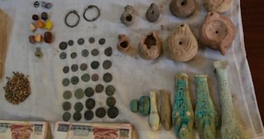 ضبط شخصان لقيامهم بالتنقيب عن الآثار فى محافظة أسيوط