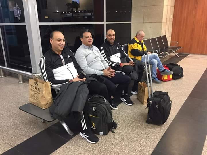 بعثة المصري تصل لمطار القاهرة إستعداداً للسفر لبوركينا فاسو