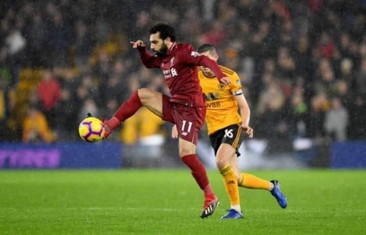 صلاح يقود ليفربول للفوز علي ولفرهامبتون والمحافظة علي قمة الدوري الإنجليزي