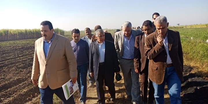 ”الزراعة” تتابع اعمال مشروع تطوير الري الحقلي بالاقصر