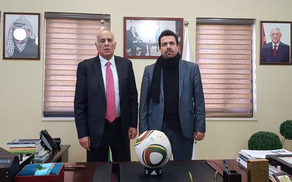 يوسف لافي أمينا عاماً لاتحاد فلسطين لكرة القدم