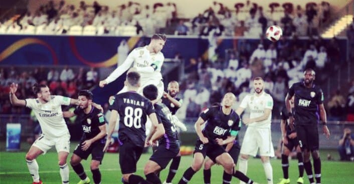 ريال مدريد بطلآ لكاس العالم للانديه بفوزه علي العين برباعية