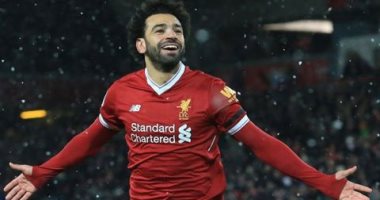 جماهير ليفربول تحتفل باداء وهدف محمد صلاح