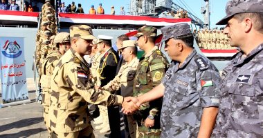 ختام التدريب العسكري البحرى المشترك الموج الأحمر