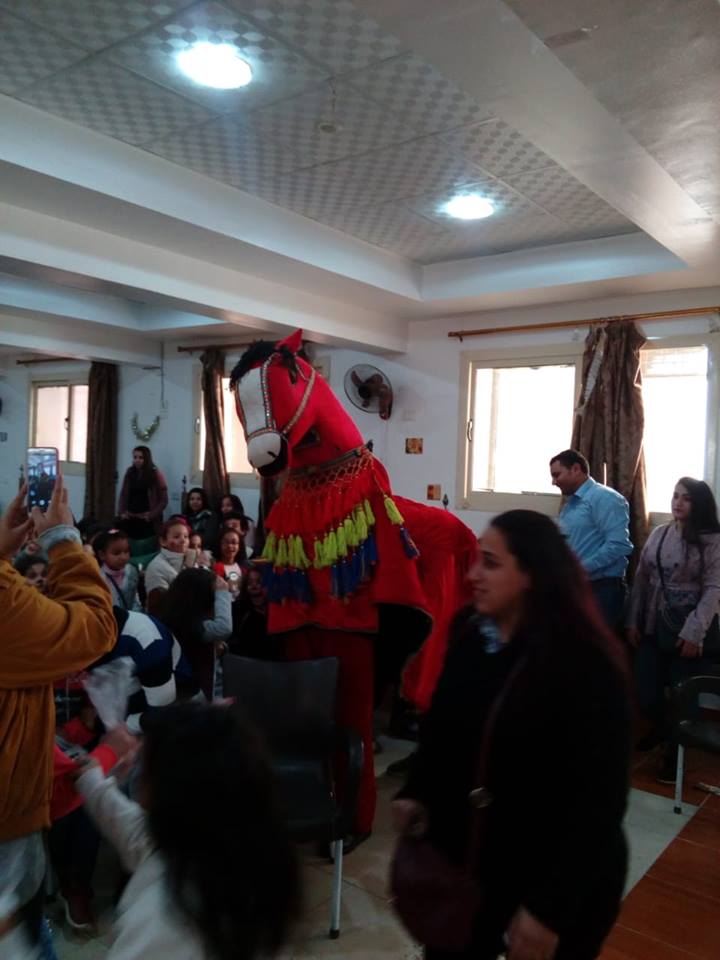 ثقافة الجيزة تحتفل بالكريسماس بكنيسة العذراء