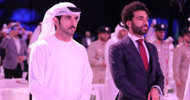 محمد صلاح يخطف الأنظار فى حفل جائزة الإبداع الرياضى