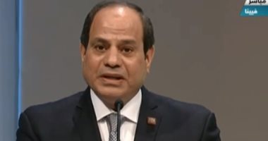 السيسي يبحث القضايا المشتركة مع نظيره الجنوب سوداني