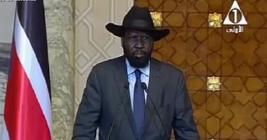 رئيس جنوب السودان يوجه الشكر للسيسي على الجهود المبذولة لصالح بلاده