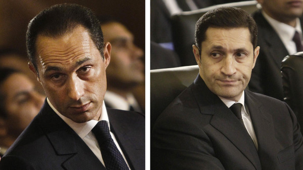النيابة تطالب بالتحفظ على أموال جمال وعلاء مبارك بقضية التلاعب بالبورصة