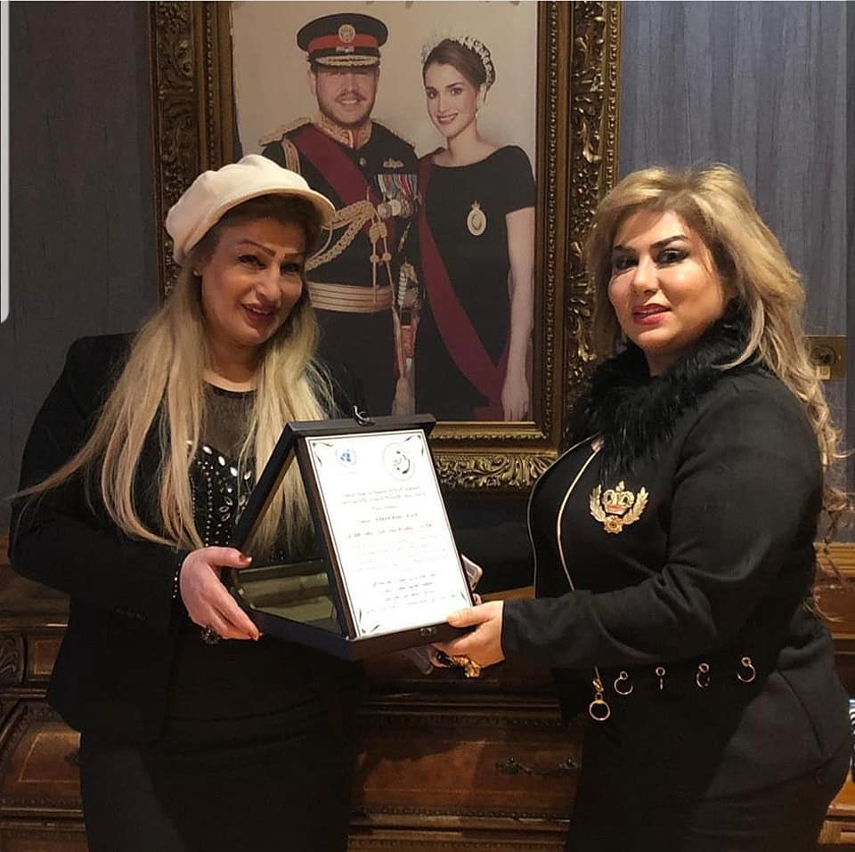 سحر هواش سفيرة السلام العالمي