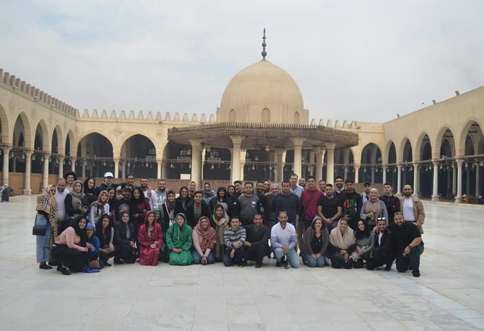 وزارة الهجرة تنظم زيارة لأبناء الجيلين الثاني والثالث من أبناء المصريين بالخارج لمجمع الأديان