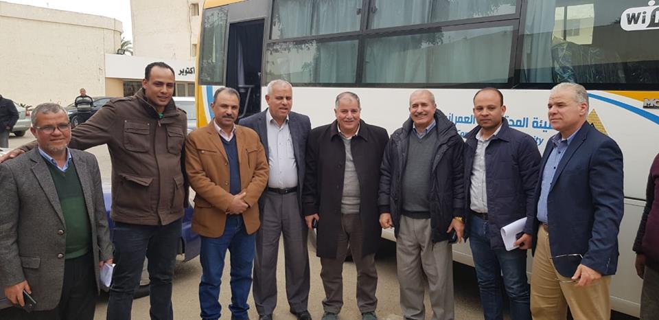 بدء التشغيل التجريبي لخطوط الأتوبيس الذكي بمنظومة النقل الجماعي بمدينة 6 أكتوبر