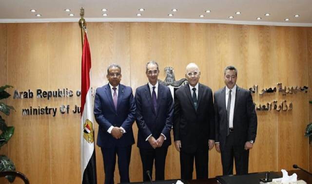 البريد المصري يوقع بروتوكول تعاون مع مصلحة الشهر العقاري