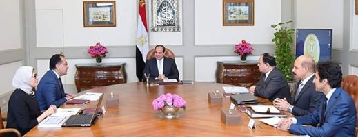 الرئيس السيسى يتابع مستجدات البرنامج القومى للقضاء على فيروس سى