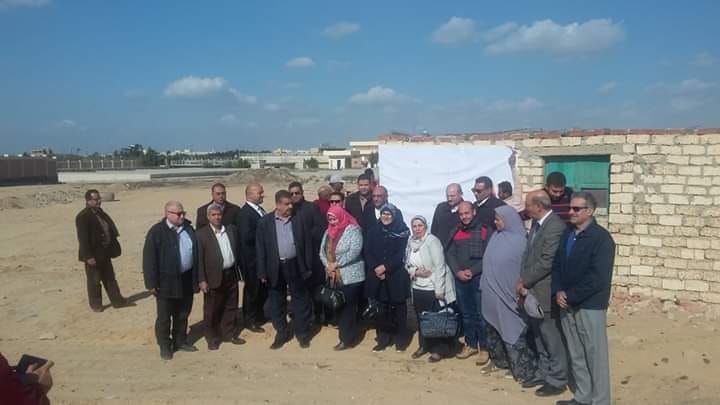 خيري  يضع حجر أساس محطة إنتاج الطاقة من معالجة المخلفات العضوية