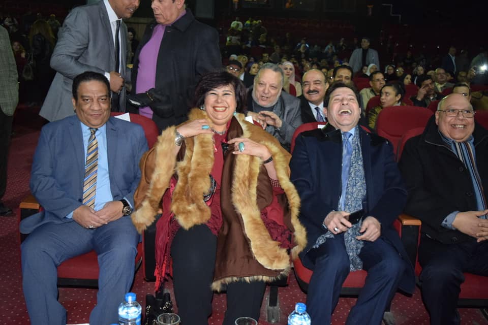 وزيرة الثقافة تشهد فعاليات افتتاح أوبريت ”سيرة حب”