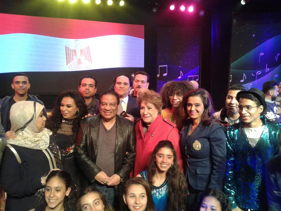 سيدة المسرح العربي تشيد بعرض ”سيرة حب” في ليلته الثانية علي مسرح البالون