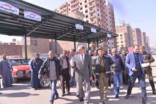 نقل موقف سيارات أسيوط سوهاج إلى موقف المعلمين الجديد بالطريق الدائري
