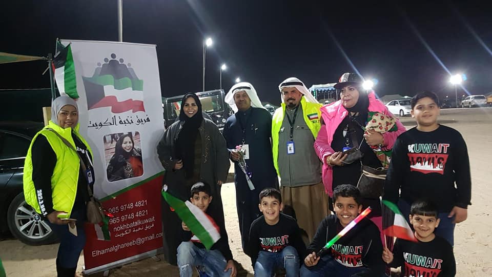 المخيم الربيعي يحتفل بالأعياد الوطنية برعاية الشيخ راكان الصباح
