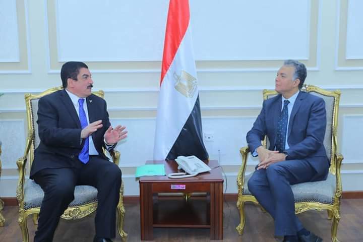وزير النقل  يلتقي محافظ القليوبية لمتابعة تنفيذ عدد من المشروعات