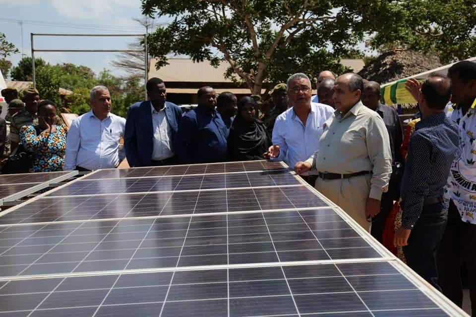 أبوستيت يفتتح المرحلة الأولى من المزرعة المصرية المشتركة بالطاقة الشمسية والمتجددة بتنزانيا