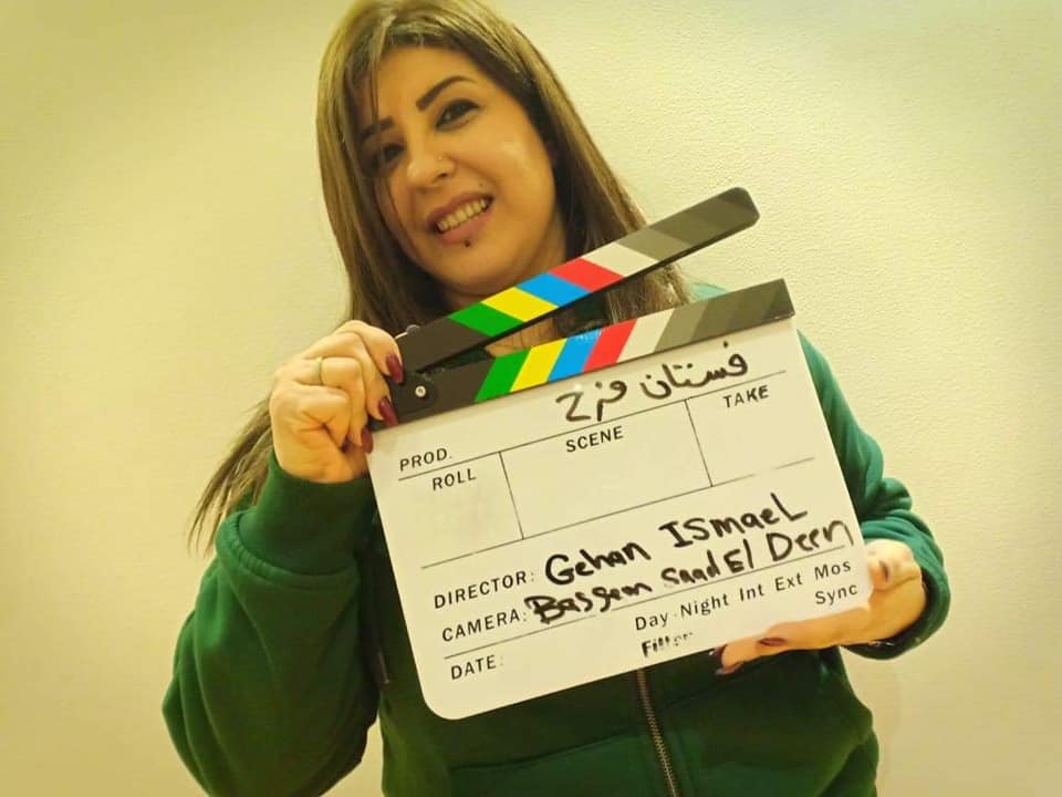 جيهان إسماعيل تحضر لـ”فستان فرح”