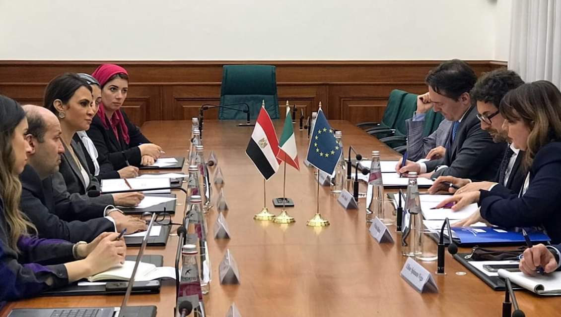 وزيرة الاستثمار تبحث مع وزير البنية التحتية الإيطالى ضخ استثمارات جديدة
