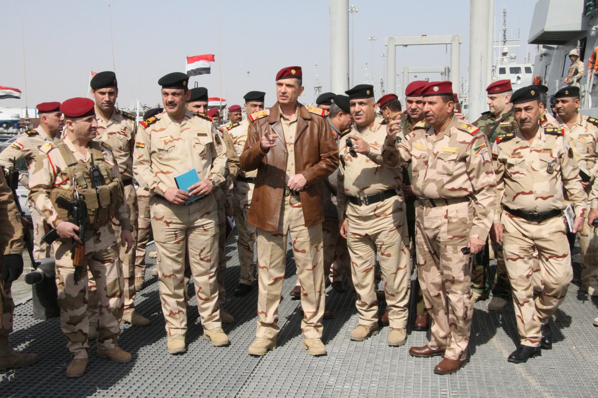 رئيس أركان الجيش العراقي يتفقد المناطق العسكرية في محافظة نينوى