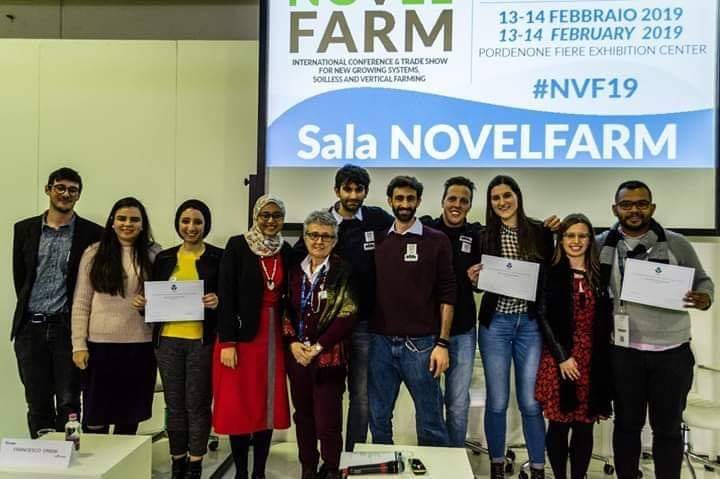 هندسة القاهرة تفوز بالجائزة الثانية في المسابقة الدولية للزراعة العمرانية بإيطاليا