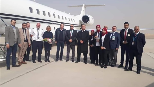 مطار سفنكس يستقبل أولى رحلاته الدولية قادمة من اليونان