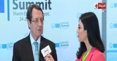 الرئيس القبرصى يكشف نمو العلاقات مع مصر  بفضل قيادة السيسى