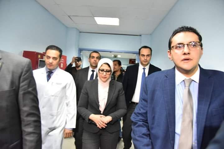 وزيرة الصحة : تخصيص الخط الساخن ” 137” للإستفسار عن أماكن المصابين بحادث القطار