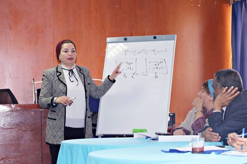 برنامج تدريبي للجمعيات المشاركة في مشروع يدويات الفيوم