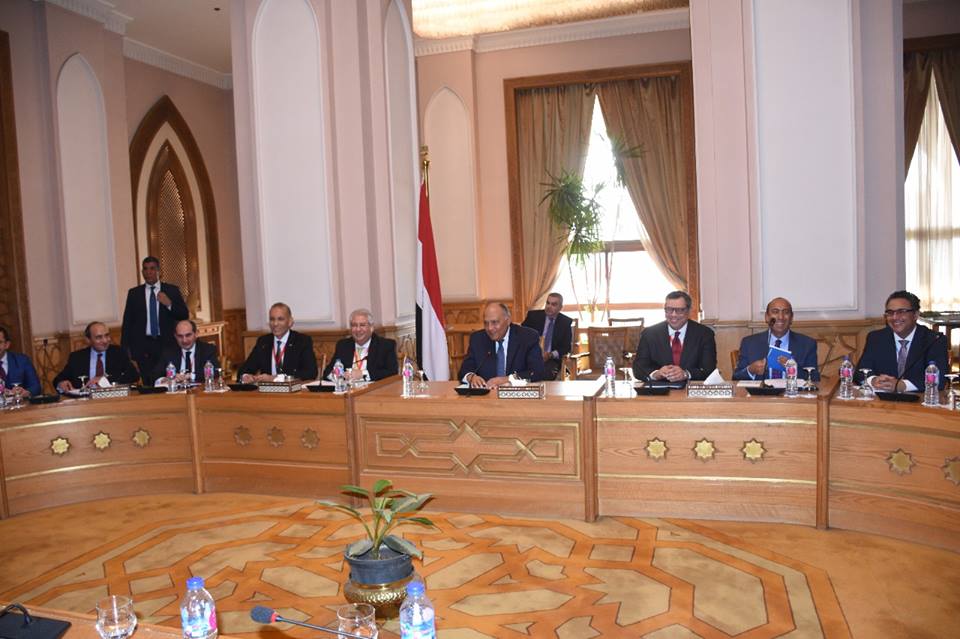 وزير الخارجية يؤكد على دعم مصر للسلام والاستقرار في جنوب السودان