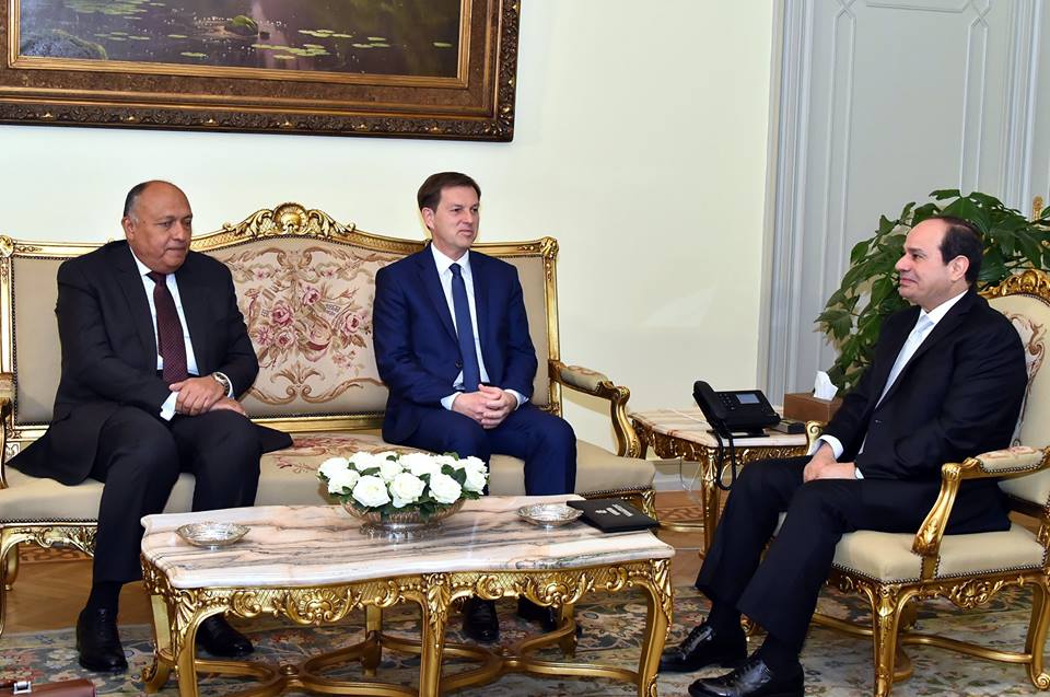 الرئيس السيسي يستقبل نائب رئيس الوزراء ووزير خارجية سلوفينيا